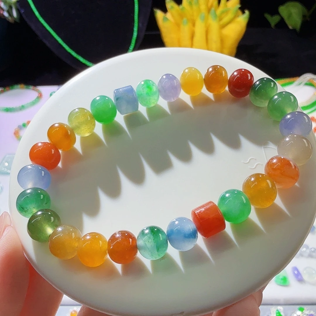 翡翠未镶嵌颈饰特价多宝