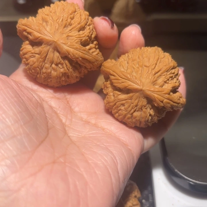 把件文玩核桃46全品凹底南疆