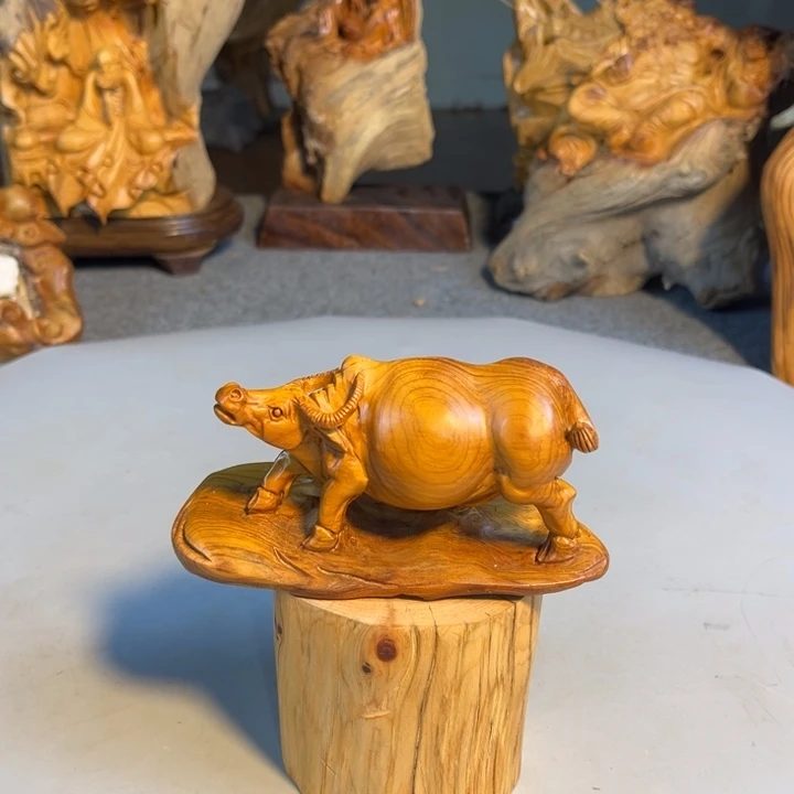 柏木（崖柏）根雕工艺摆件