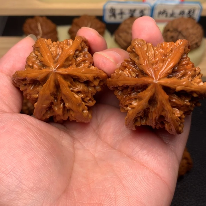 文玩核桃把件丄*签工艺六棱