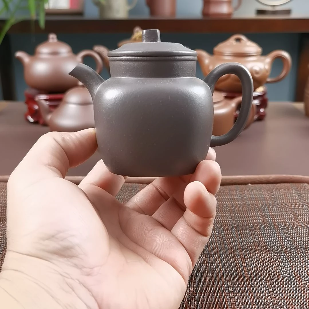 茶壶紫砂清灰泥天圆地方200CC