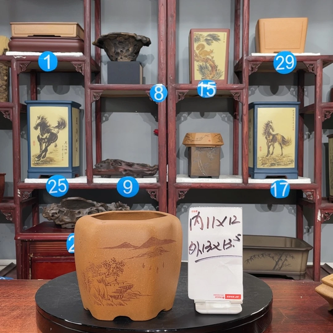【闪购商品】紫砂花盆紫砂花盆