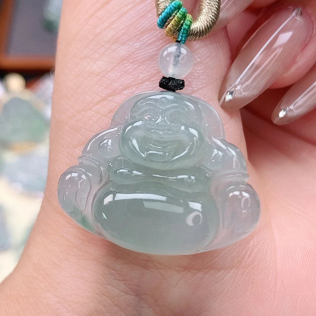 颈饰未镶嵌翡翠佛公