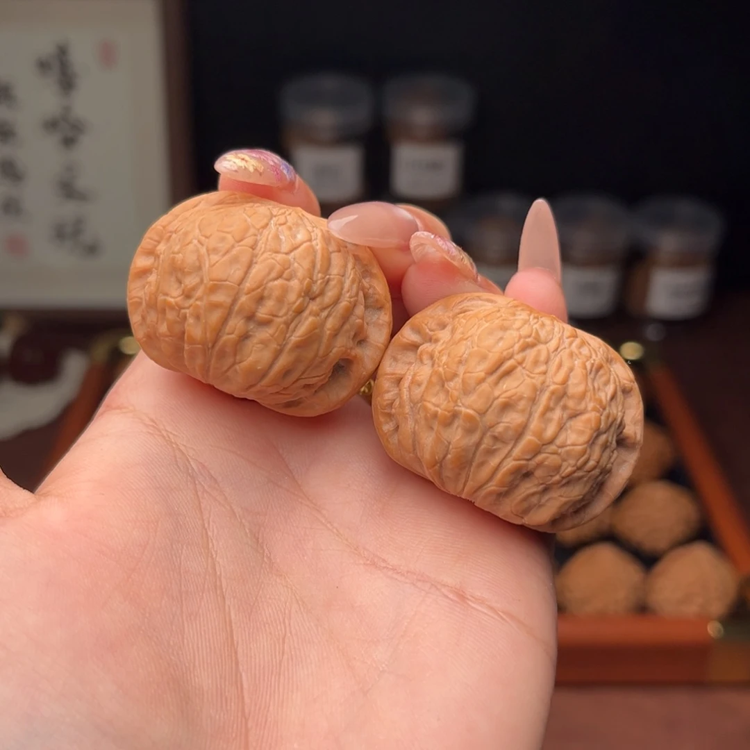 吊坠文玩核桃夜明珠38