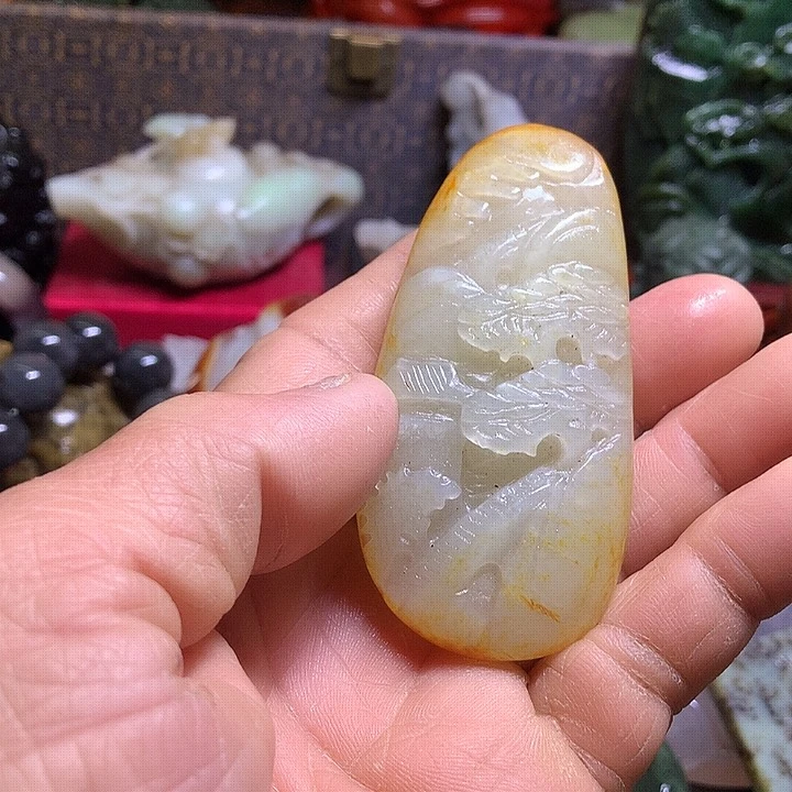 未镶嵌手链和田玉（糖玉）