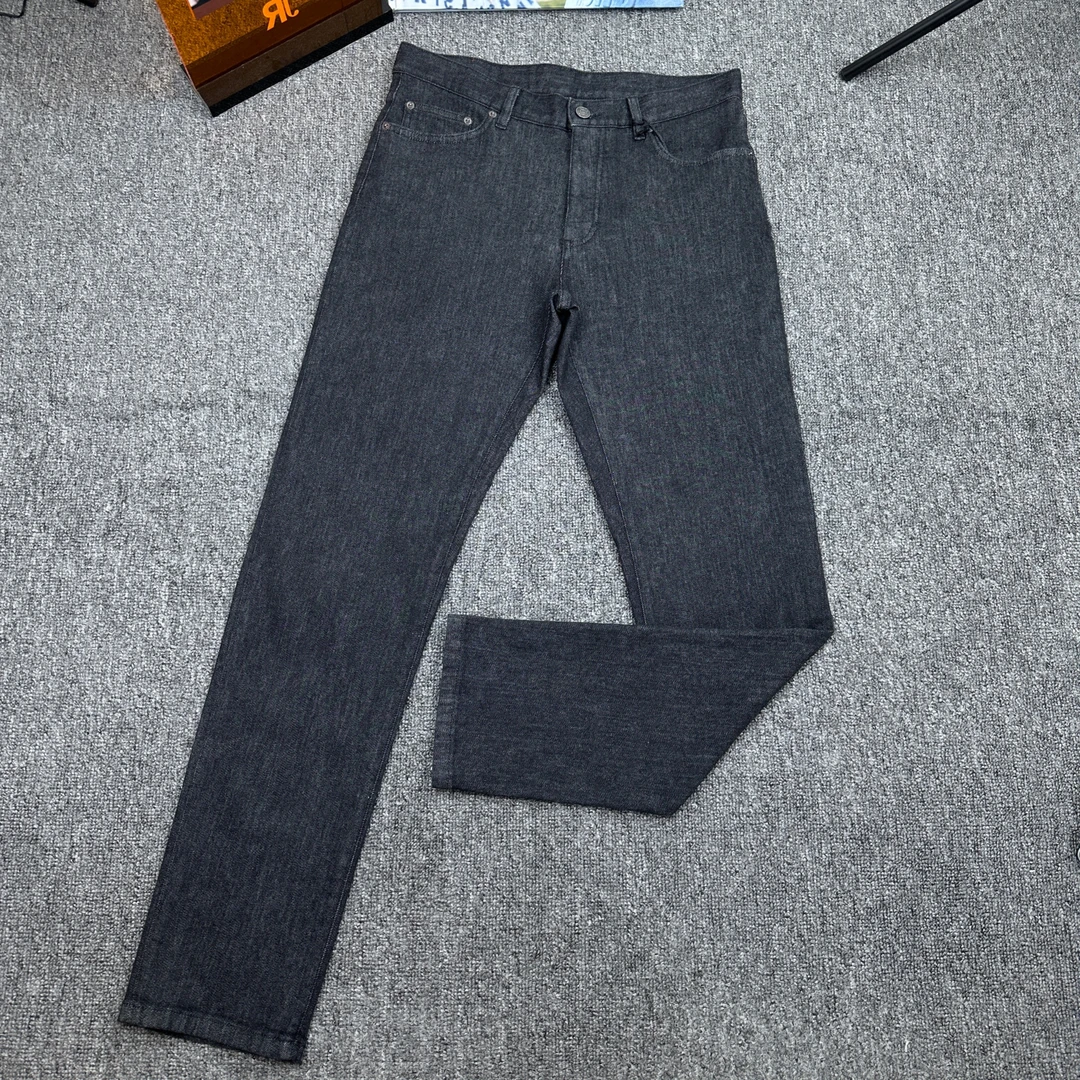 未使用 ZEGNA 杰尼亚 休闲百搭时尚水洗牛仔裤 男士蓝色/黑色