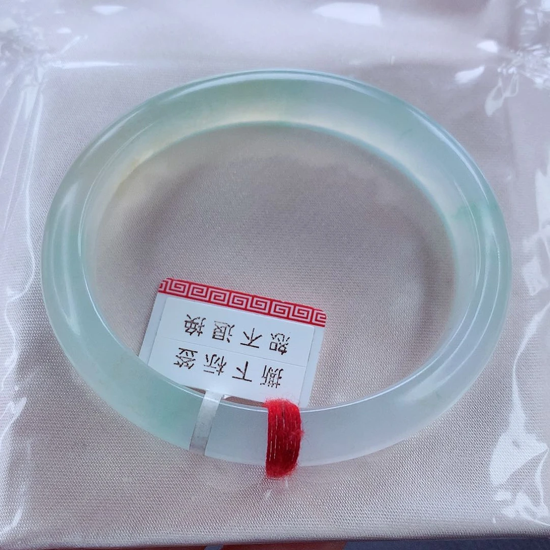 未镶嵌手镯翡翠53 贵妃 小圈捡漏 炸光