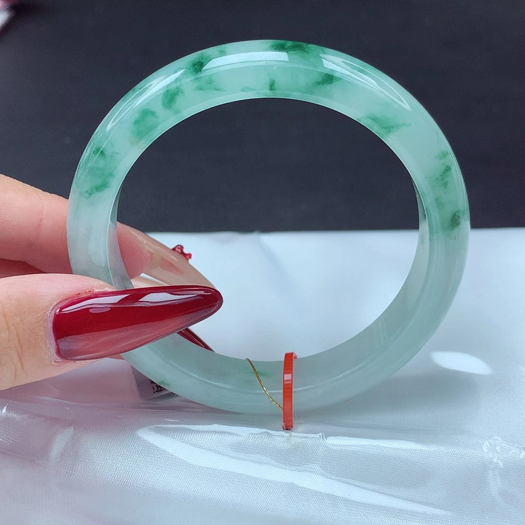 未镶嵌手镯翡翠56圈999