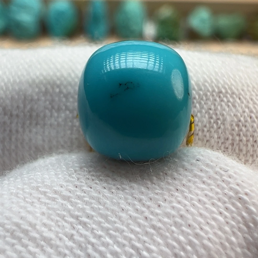 绿松石未镶嵌配饰8.1×7.4