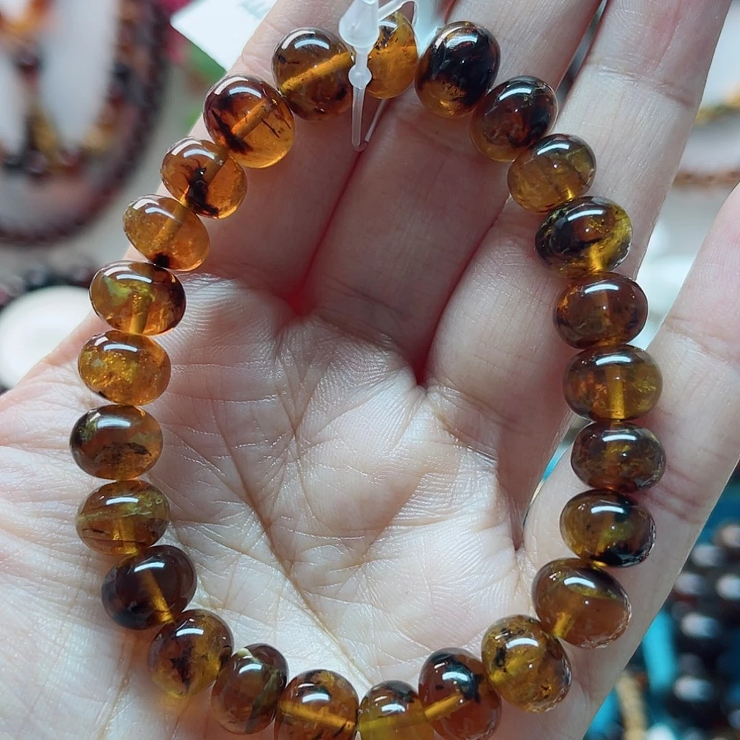 手链琥珀未镶嵌琥珀9