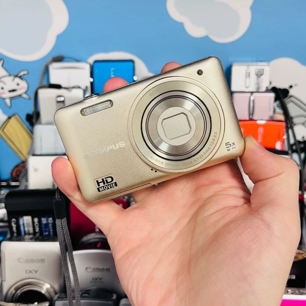9新 Olympus/奥林巴斯 D710 冷调氛围感出片清晰1400万像素