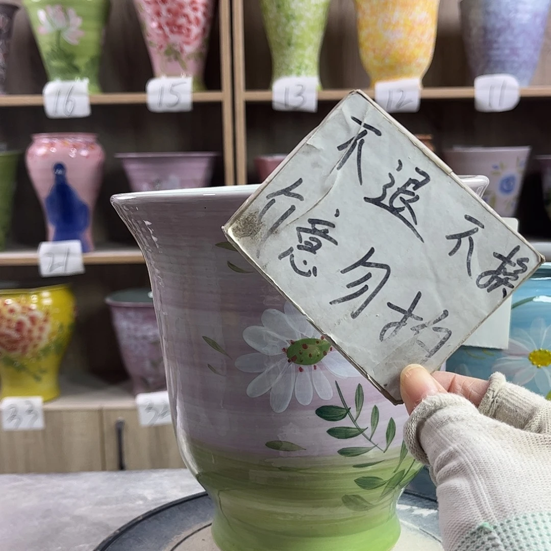 景德镇陶瓷花盆花盆