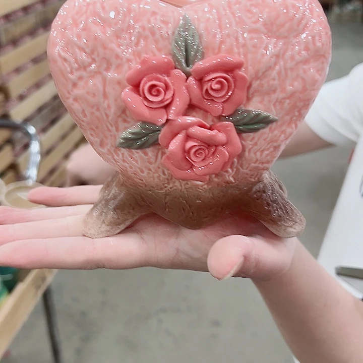 有孔.凑满10元发货多肉陶瓷花盆！