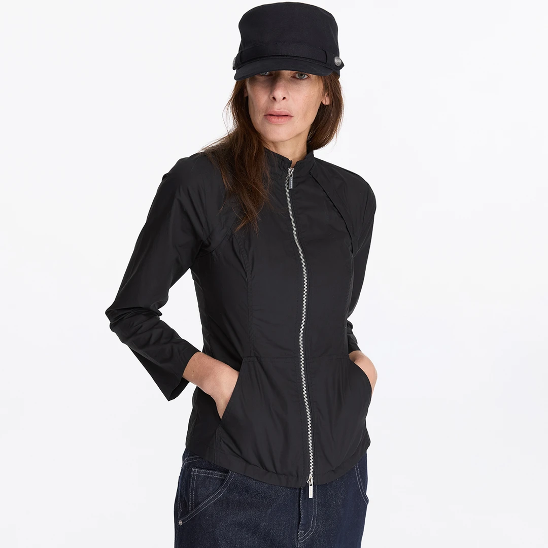 LYUOCHENG春夏立领可拆卸拉链休闲外套