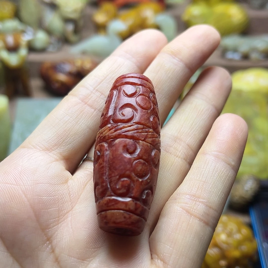 白玉菩提吊坠86。。