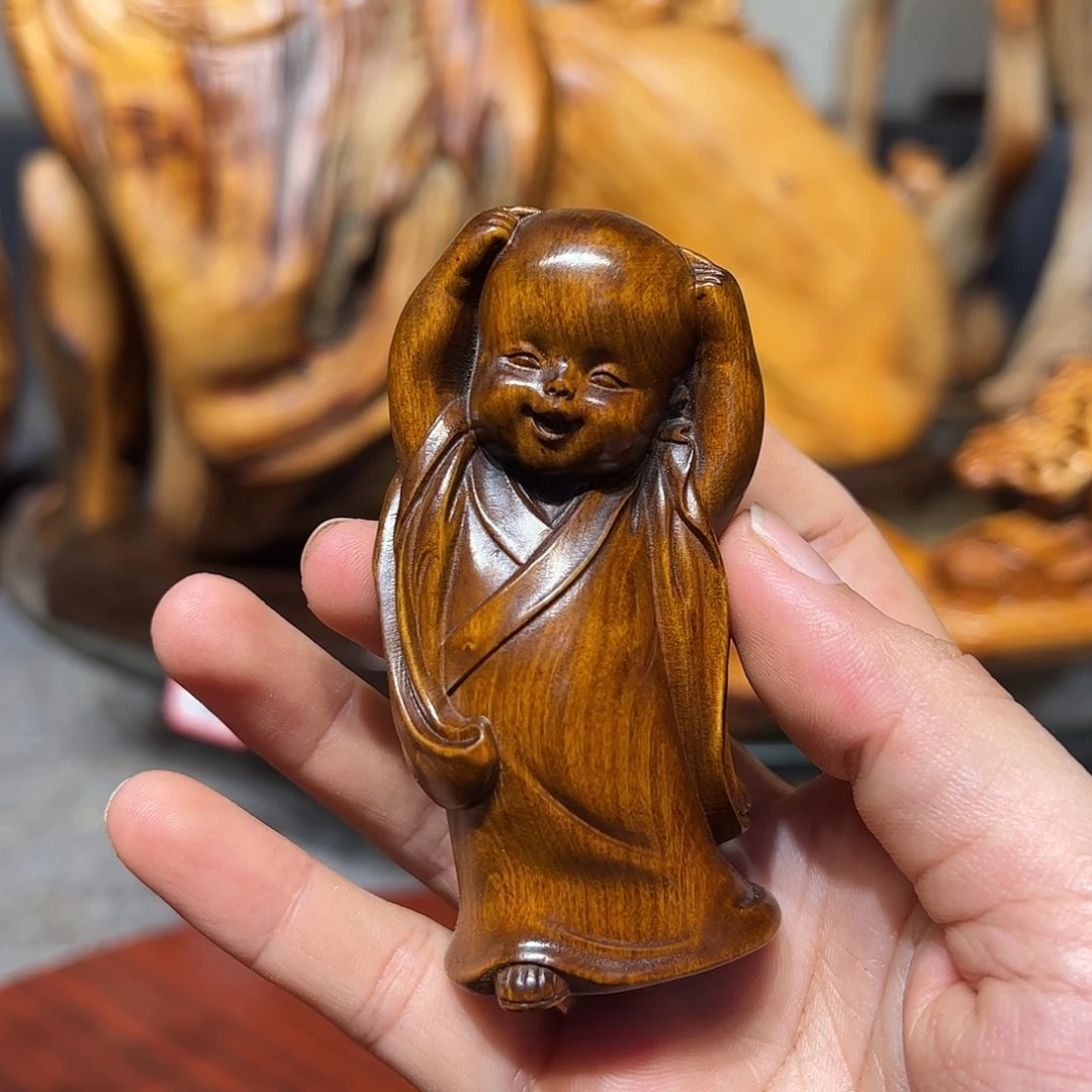 柏木崖柏木手把件摆件