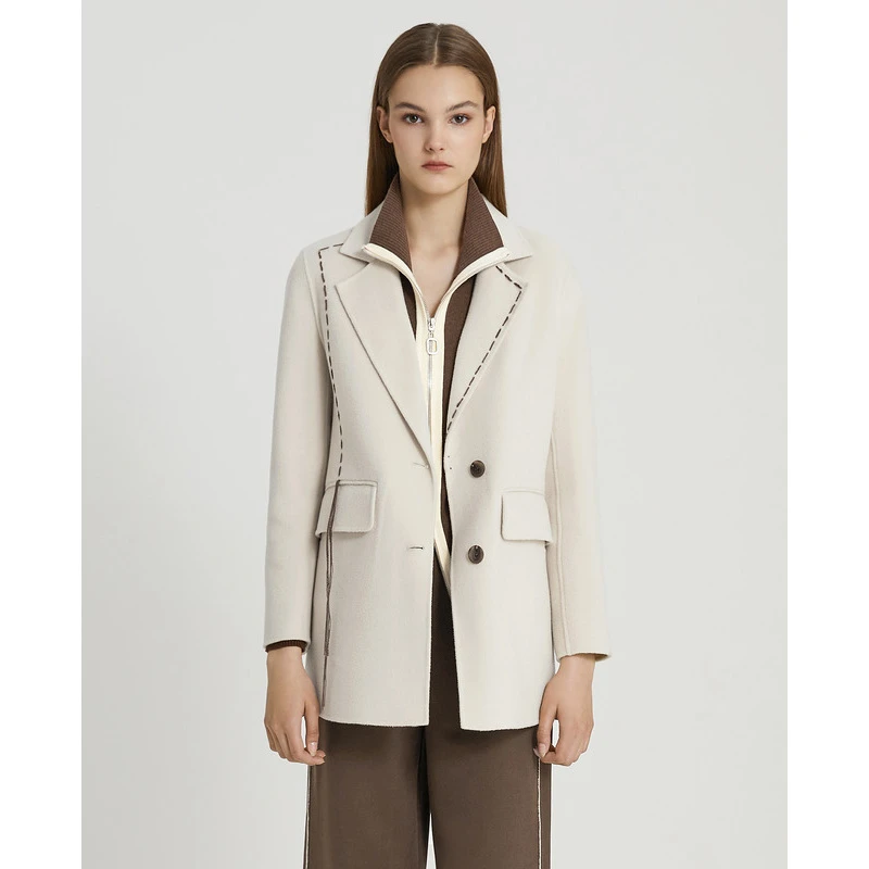 【小花】莱芙艾迪儿中长大衣1E4D14012