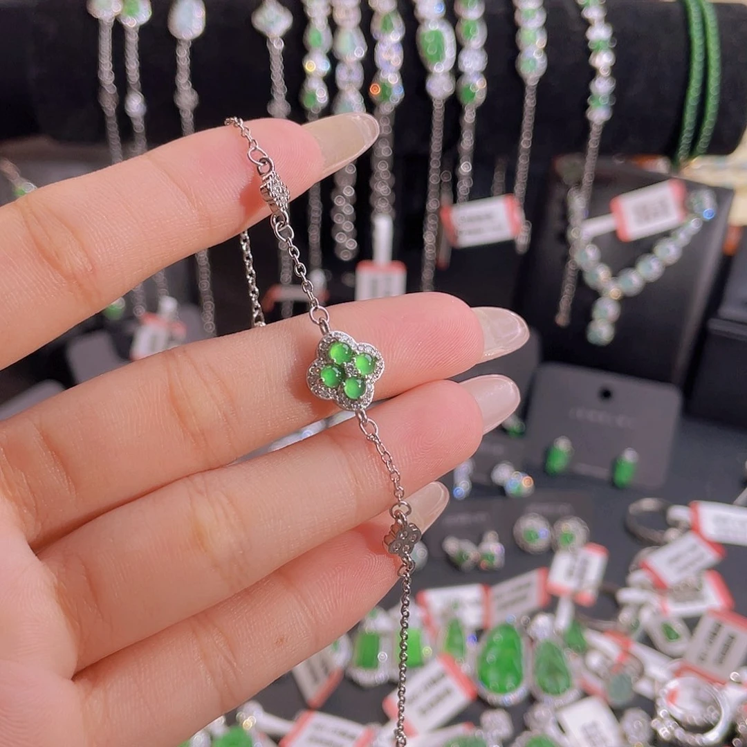 未镶嵌手链翡翠手链