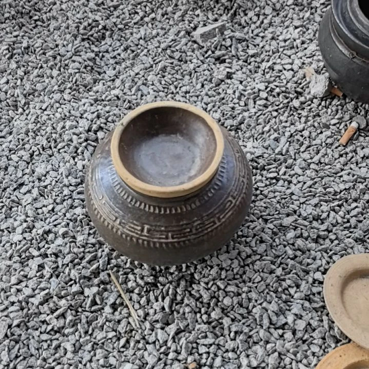 用***3罐一物一拍默认微瑕老陶罐