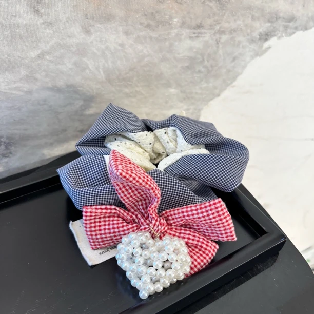 蝴蝶结爱心发圈FQ353