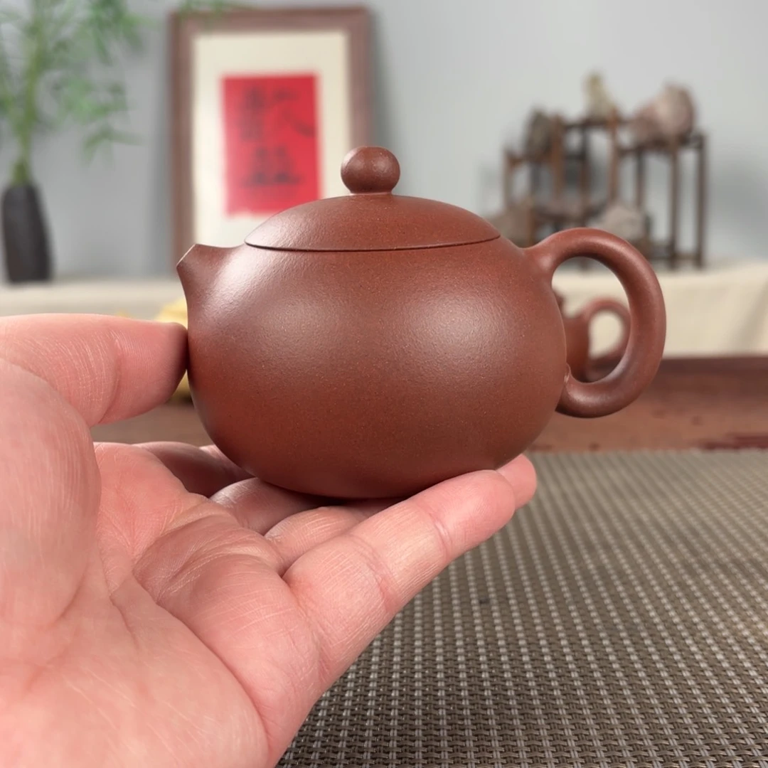 紫砂茶壶黄龙山原矿紫砂壶220