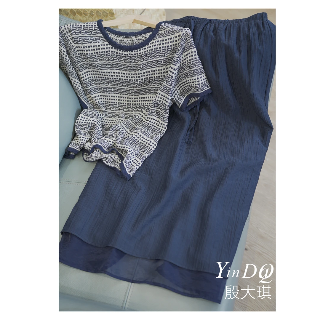 ~夏季松紧腰显瘦百搭半身裙女