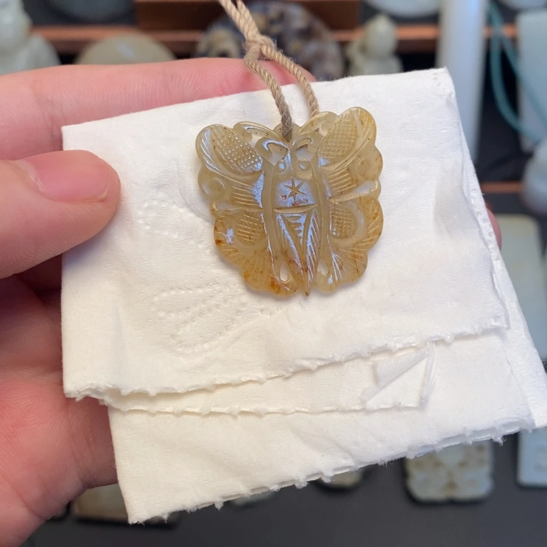 和田玉挂件未镶嵌三*君