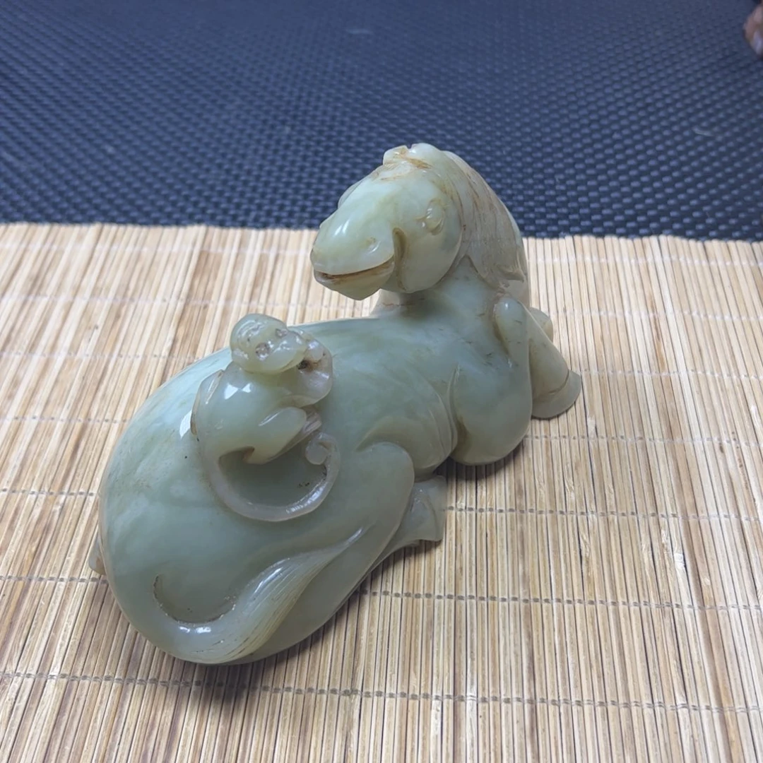 和田玉未镶嵌摆件
