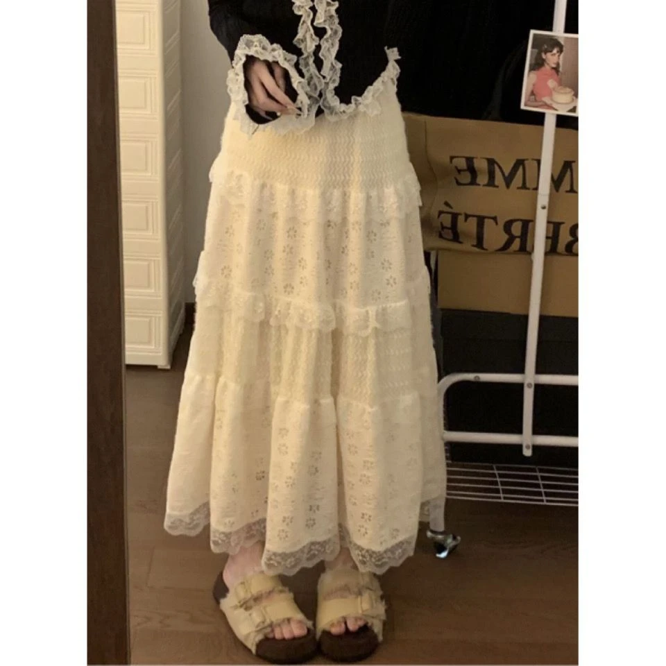 【秋冬】洋气半身裙修身显瘦裙子新款高级风温柔风蛋糕裙子秋季