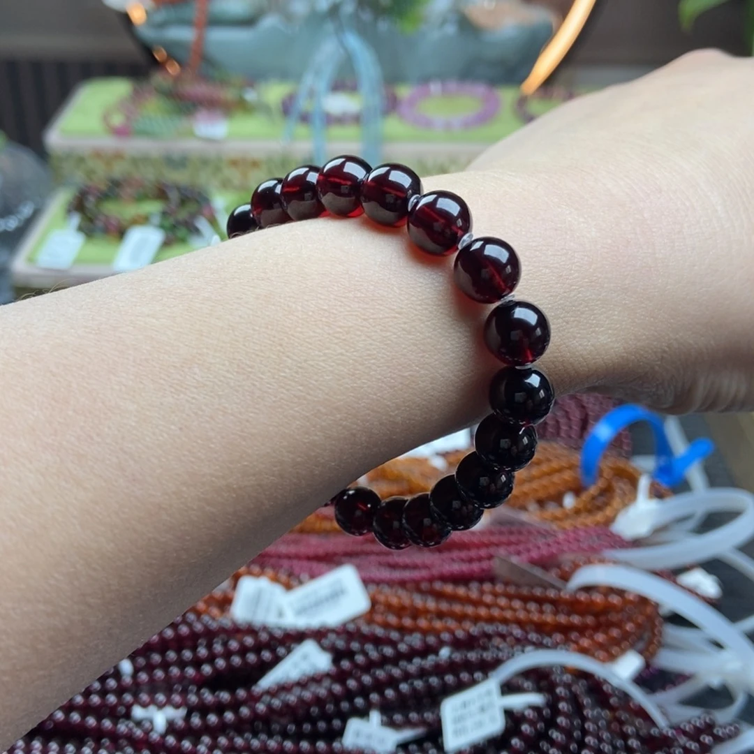 未镶嵌石榴石手串手串8.8