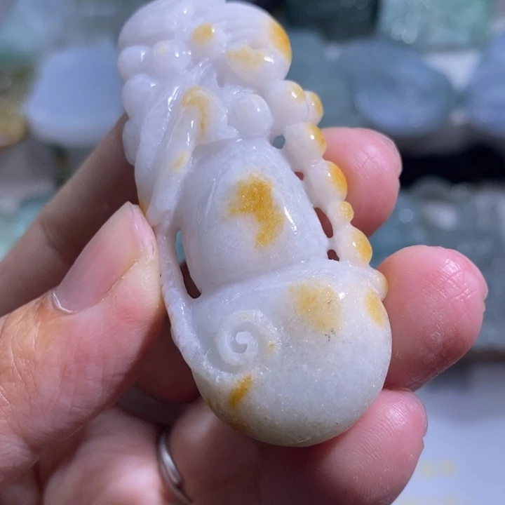 【闪购商品】颈饰未镶嵌翡翠葫芦