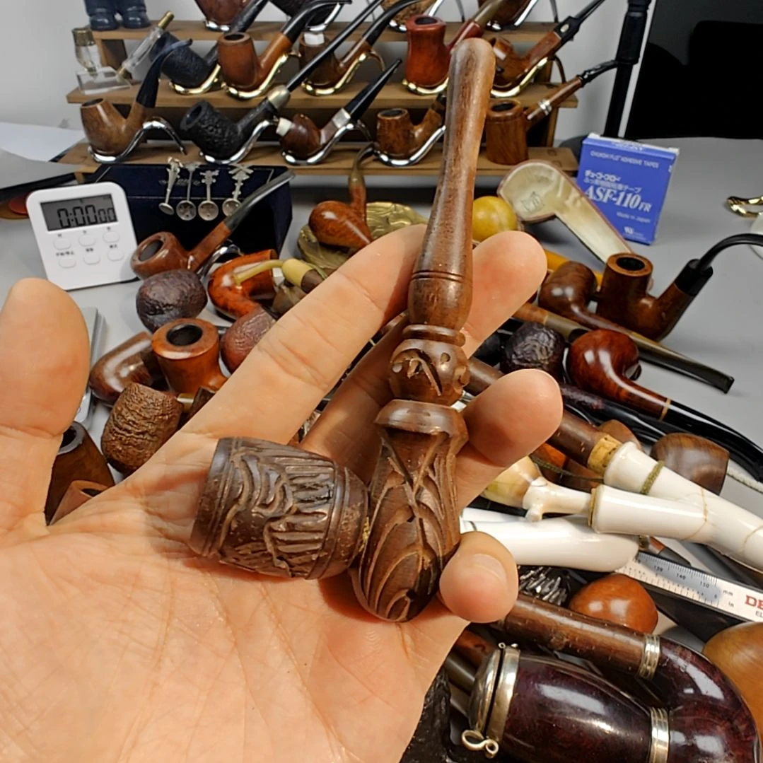 孟***孟老板专拍，石楠木烟斗新斗