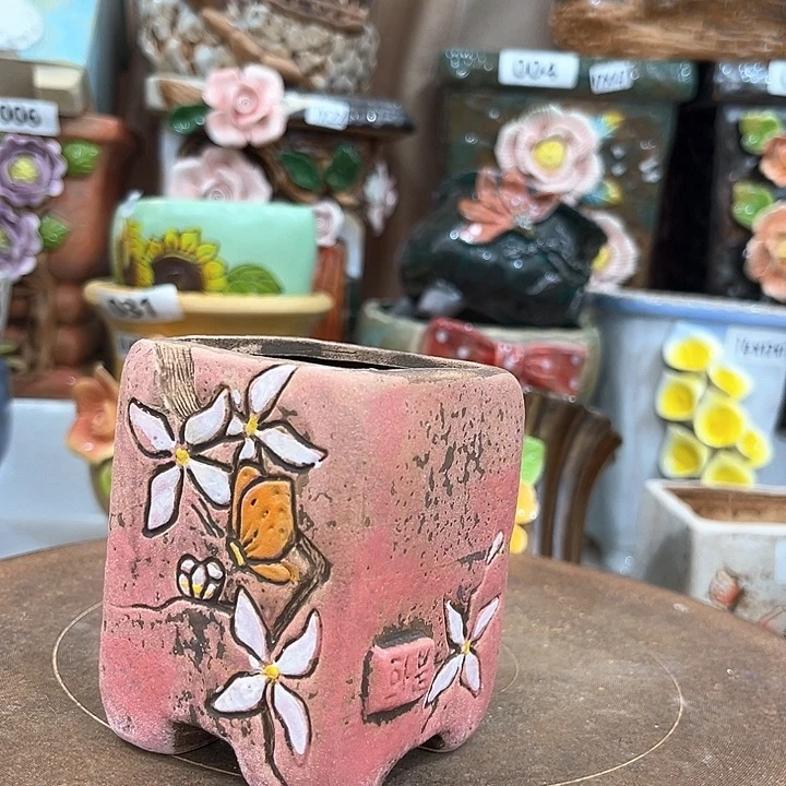 红陶粗陶多肉花盆