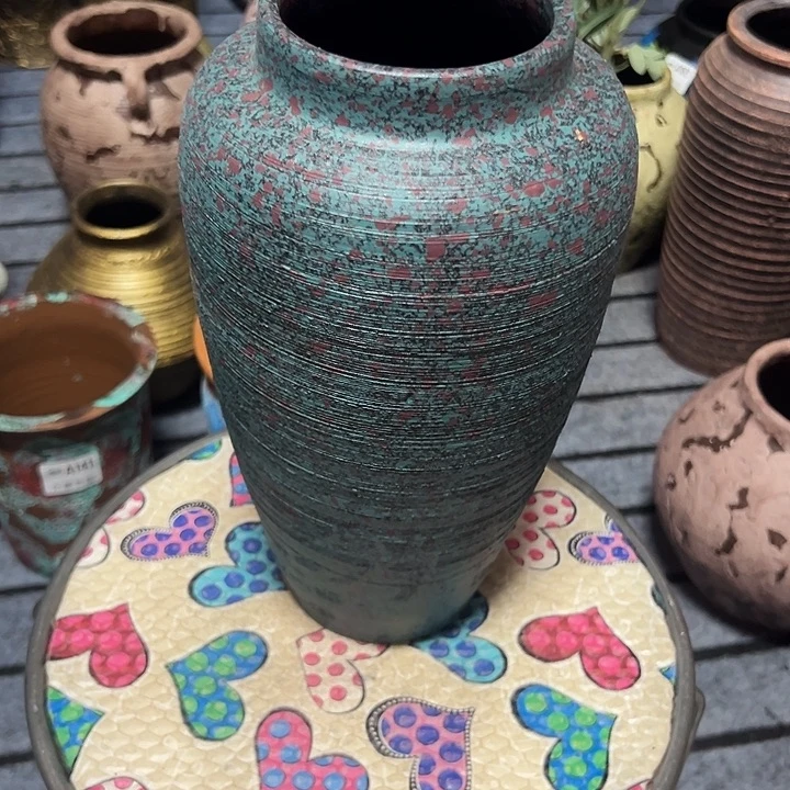 粗陶盆默认打孔高28口10