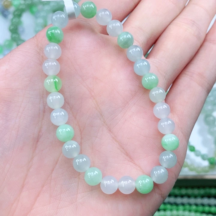 未镶嵌手链翡翠翡翠
