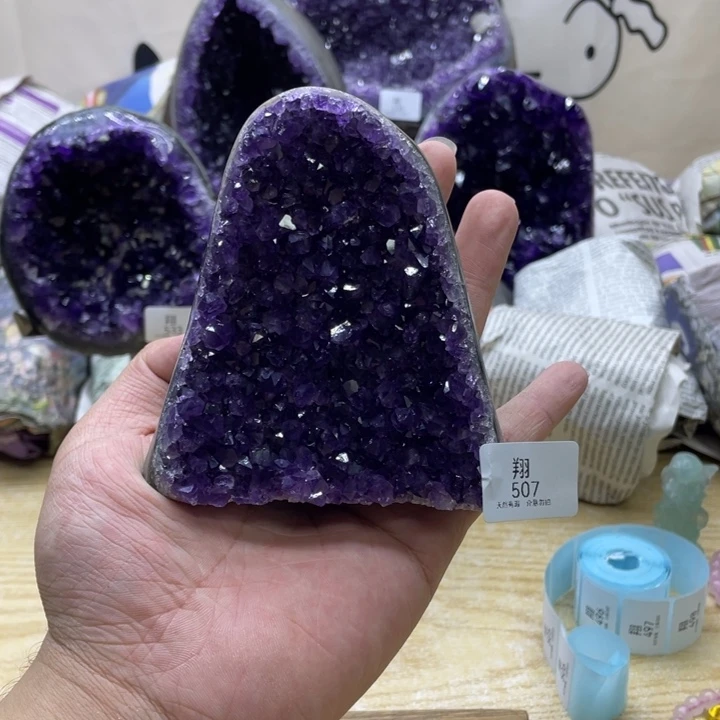 未镶嵌大型摆件（非配饰）紫晶