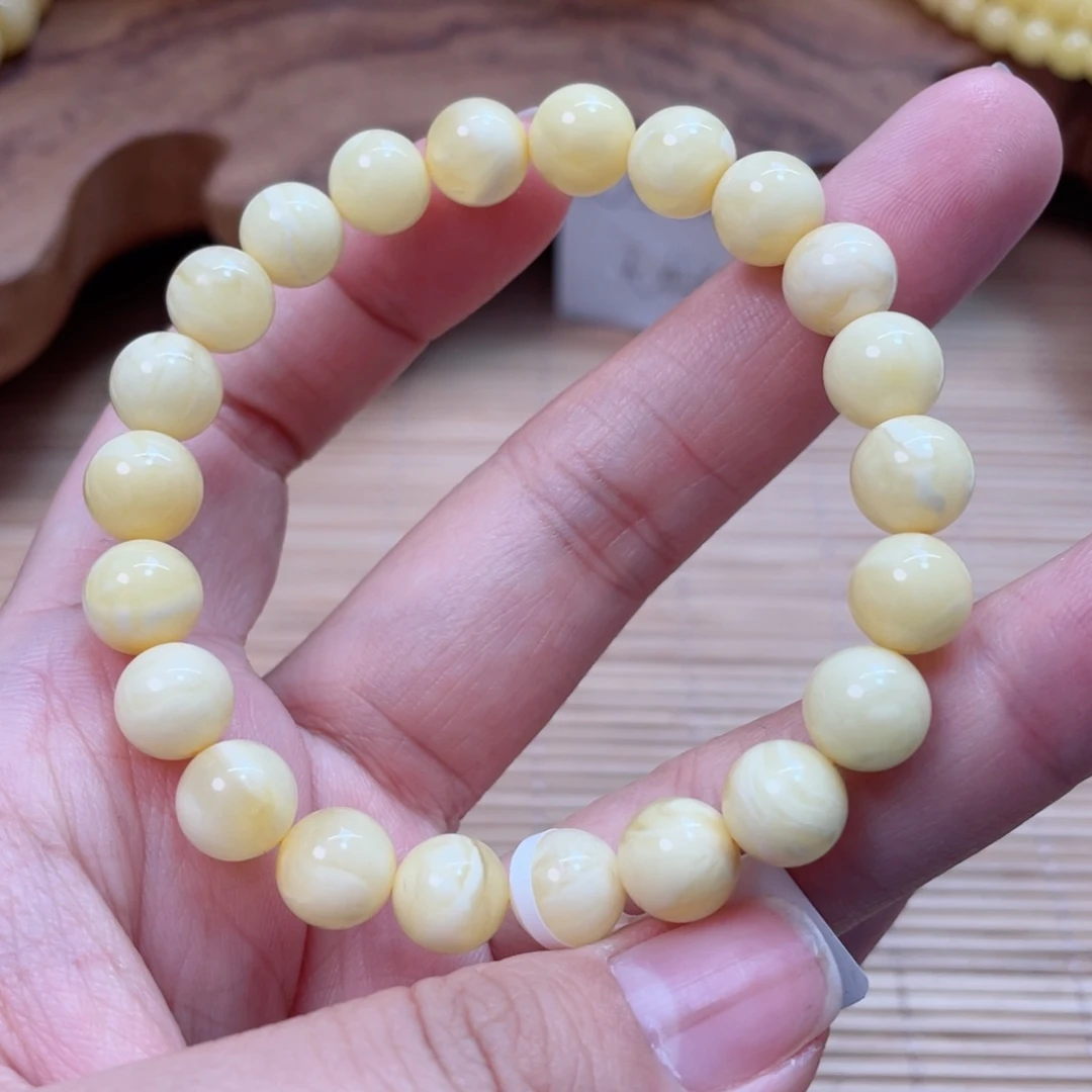 蜜蜡未镶嵌手串蜜蜡