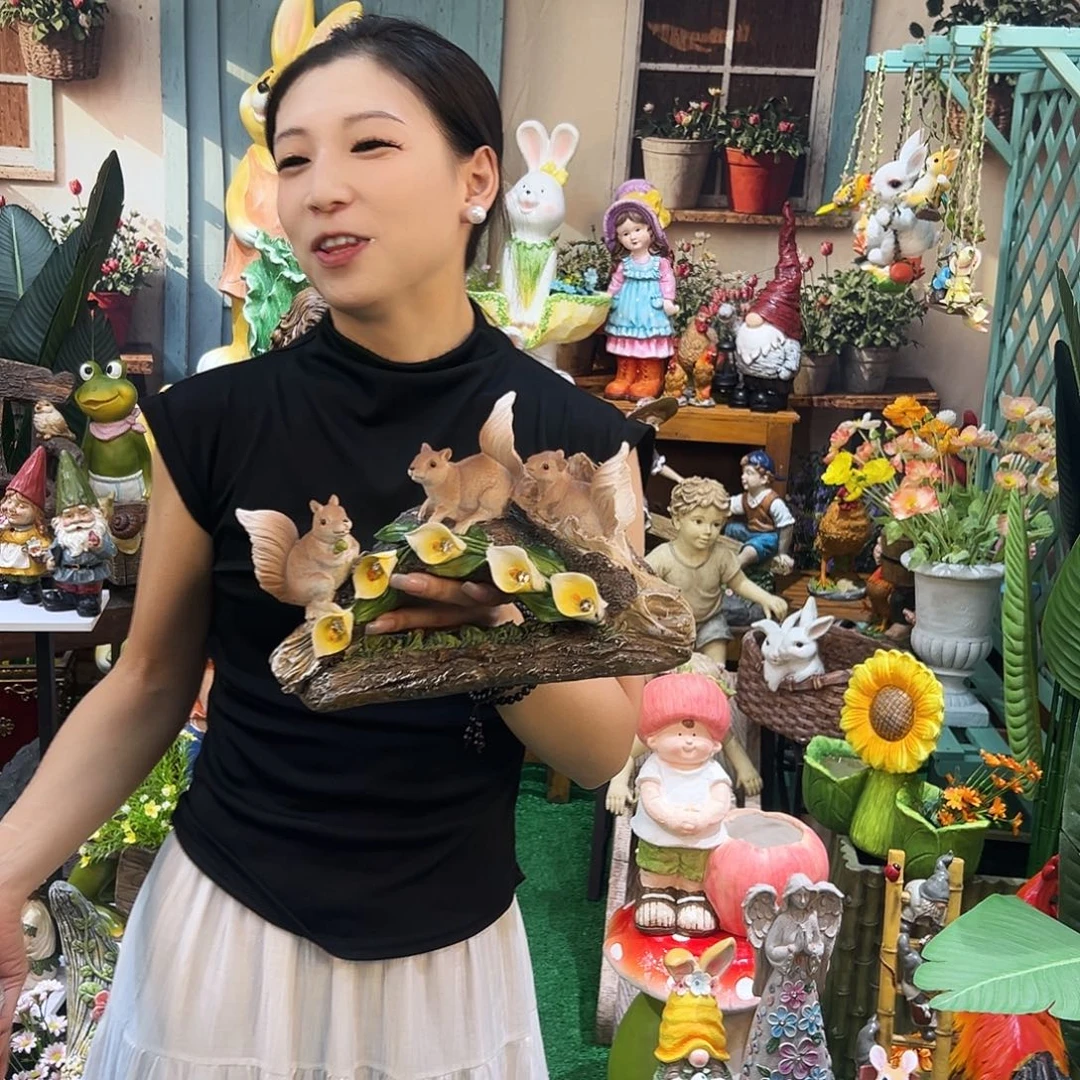 摆件欧美摆件红红火火