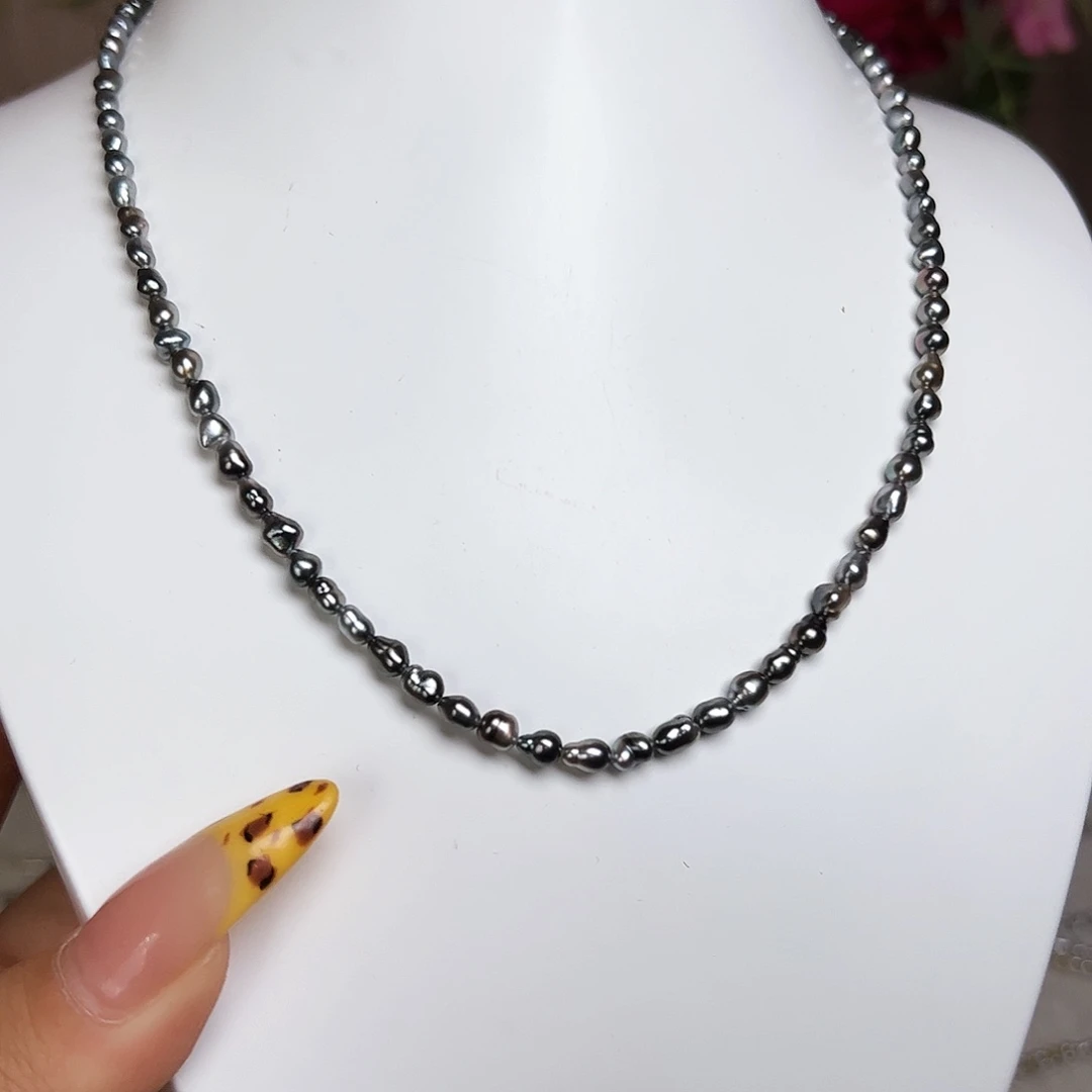 海水珍珠银S925镶嵌颈饰这****✨