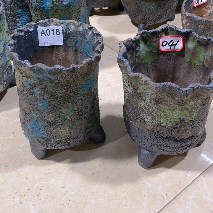 雨***！景德镇陶瓷花盆