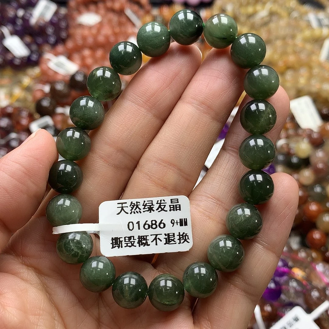 未镶嵌水晶手链，，