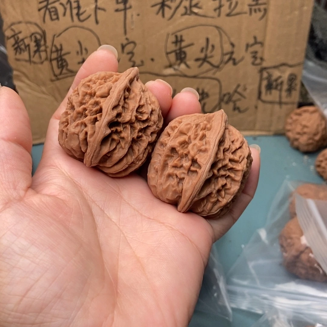 W***L吊坠文玩核桃凤凰台61