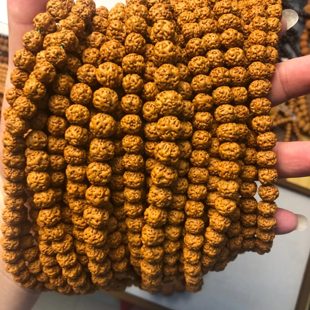 零瓣小金刚0.8脖挂108颗金刚菩提手串小金刚菩提子无瓣线爆肉