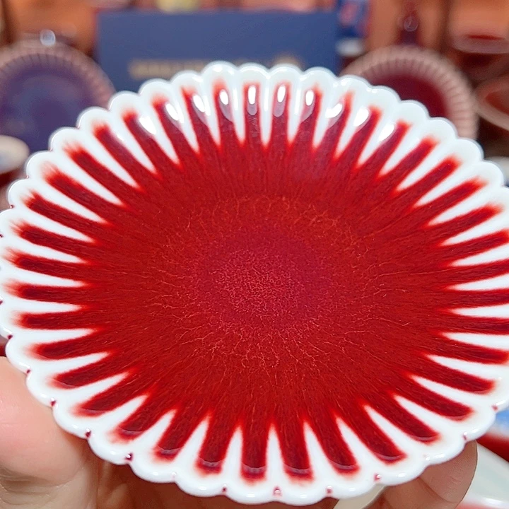 瓷片景德镇品艺轩郎红