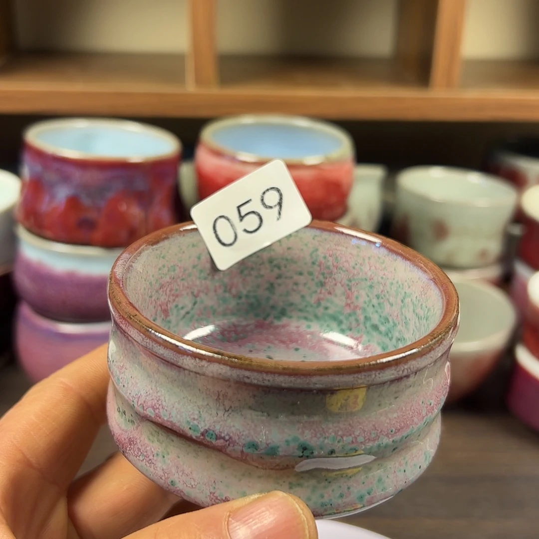 杯子钧瓷#钧瓷#原矿釉#高温#茶器#非遗传承