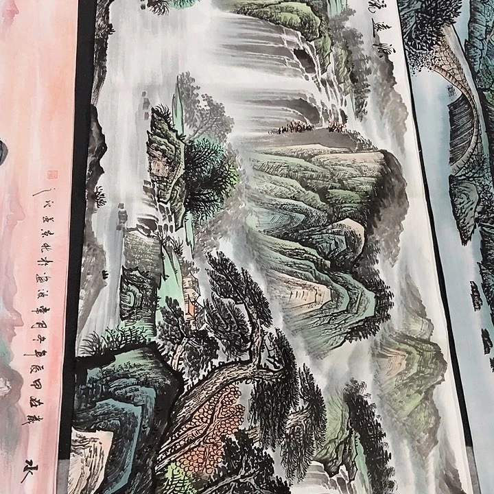 三个张画廊直播间！