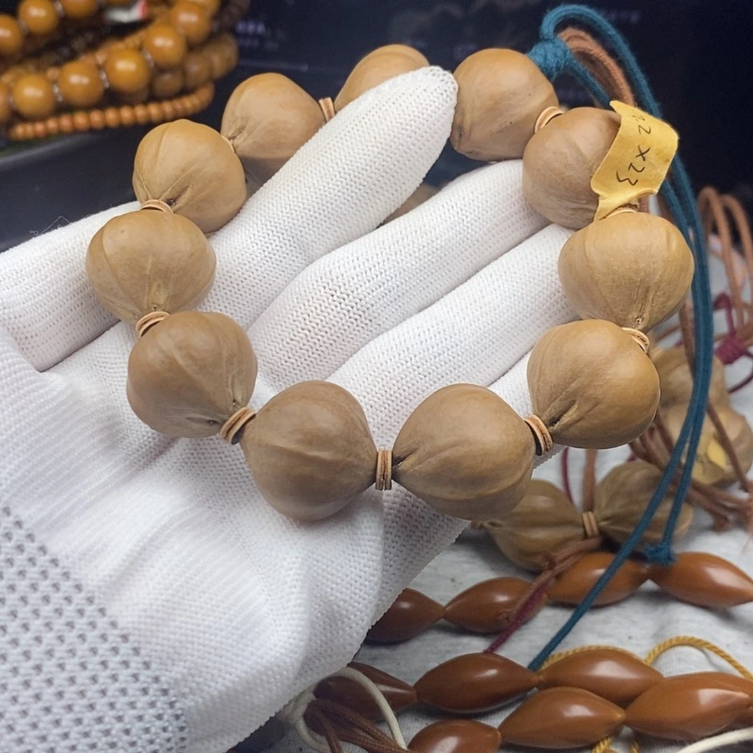 瑞***手串/手链橄榄核2223大蒜头三花11颗
