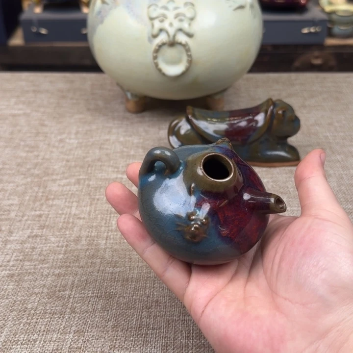 摆件陶瓷旧藏摆件