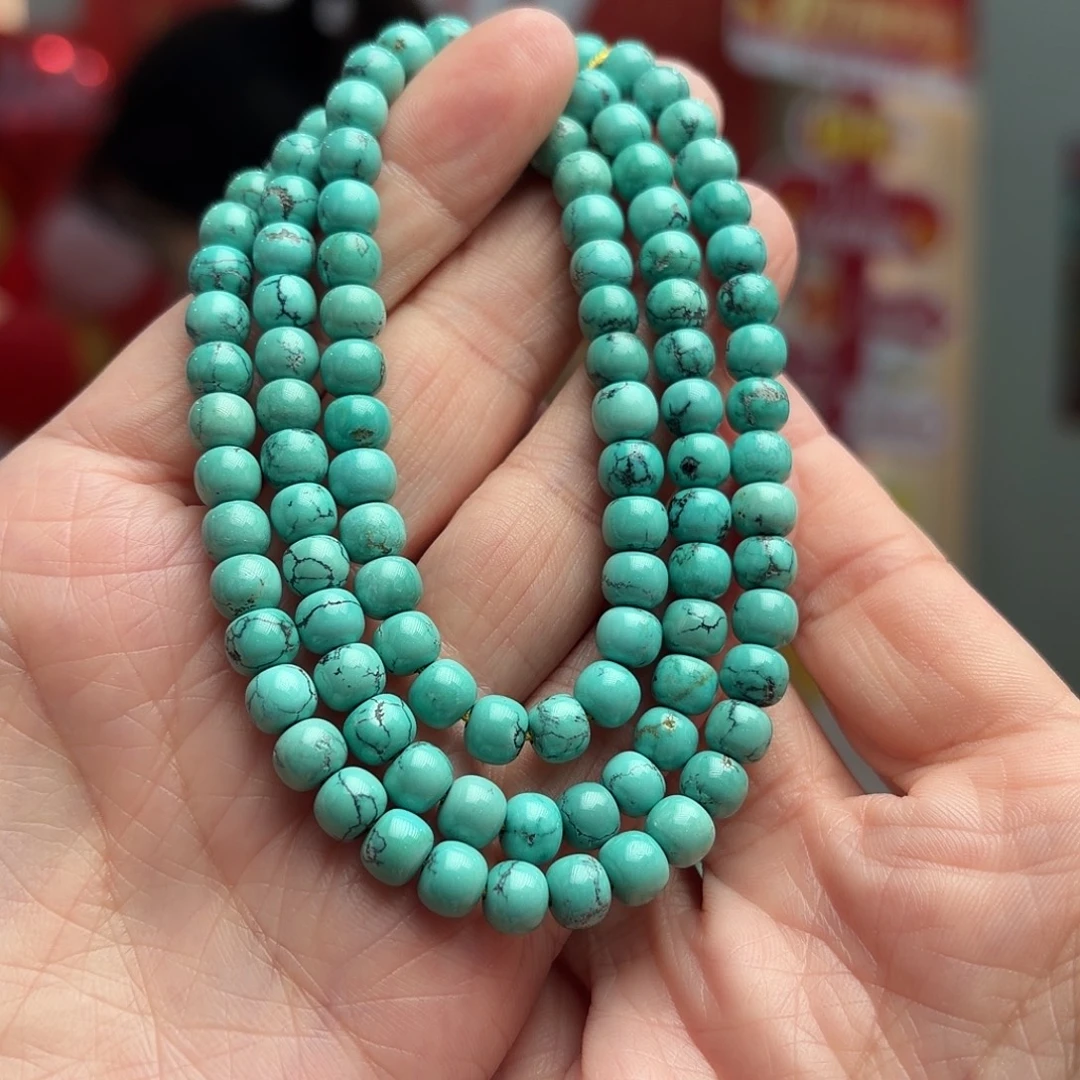 绿松石未镶嵌颈饰