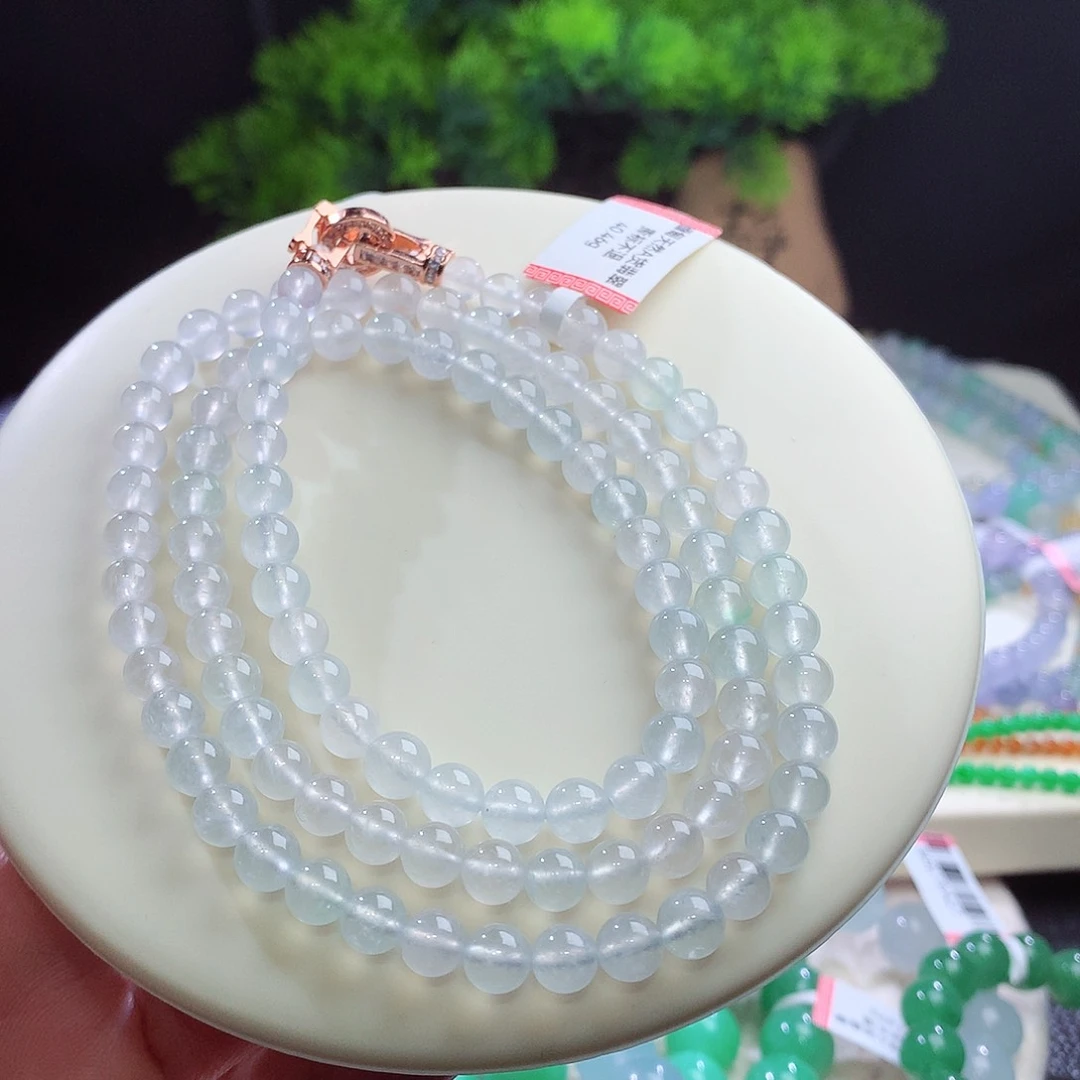 项链未镶嵌翡翠卡6mm左右
